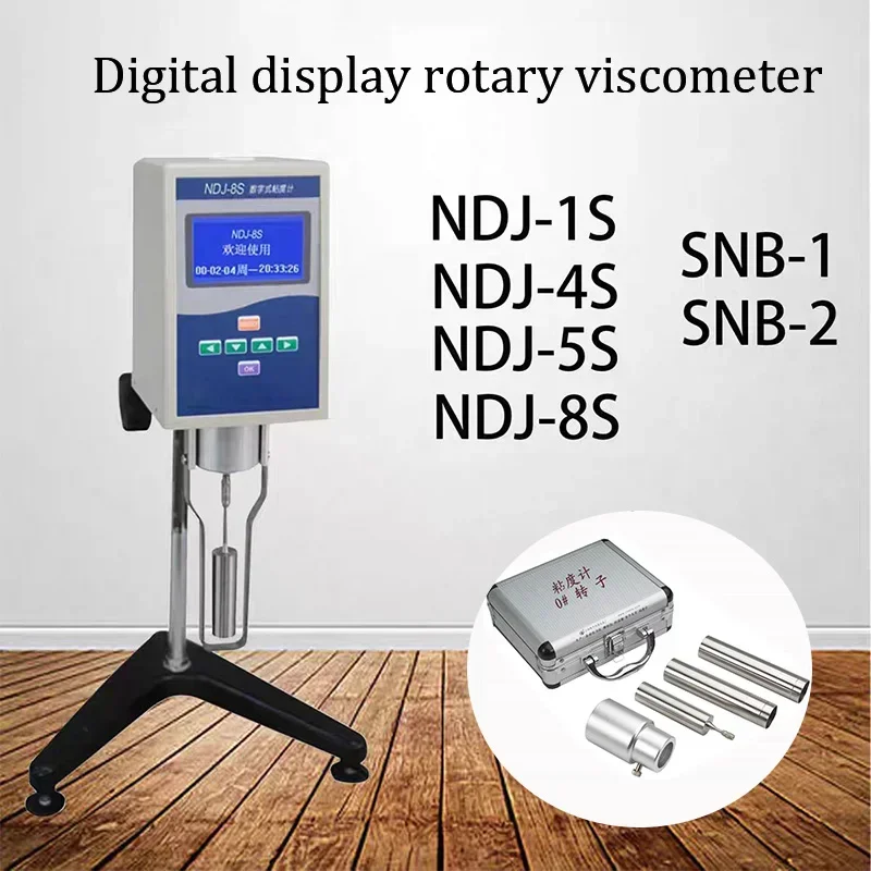 lab viscosity SNB-2 flow meter price digital rotational  speed glue rotational Viscometer