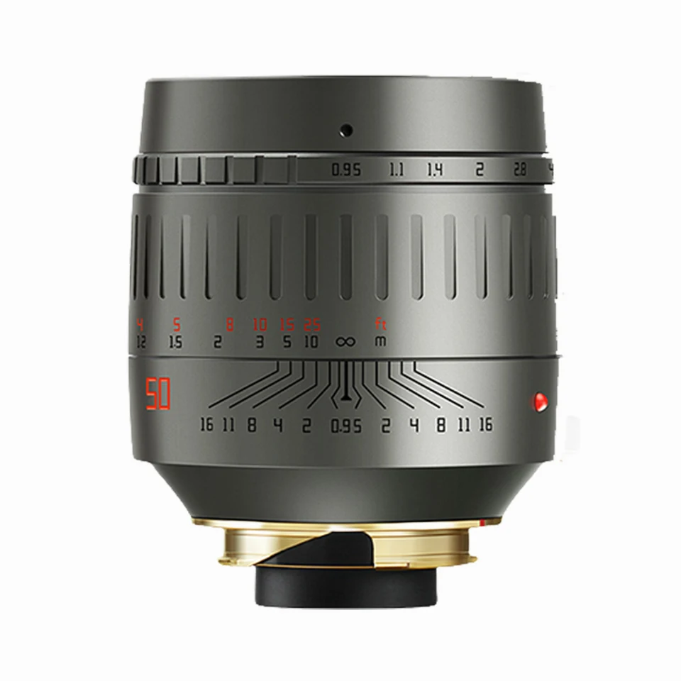 TTArtisan M 50mm F0.95 ASPH. Full Frame Super Large Aperture Camera Lens for Portrait Photography Leica M Mount M2 M3 M4 M5 M9