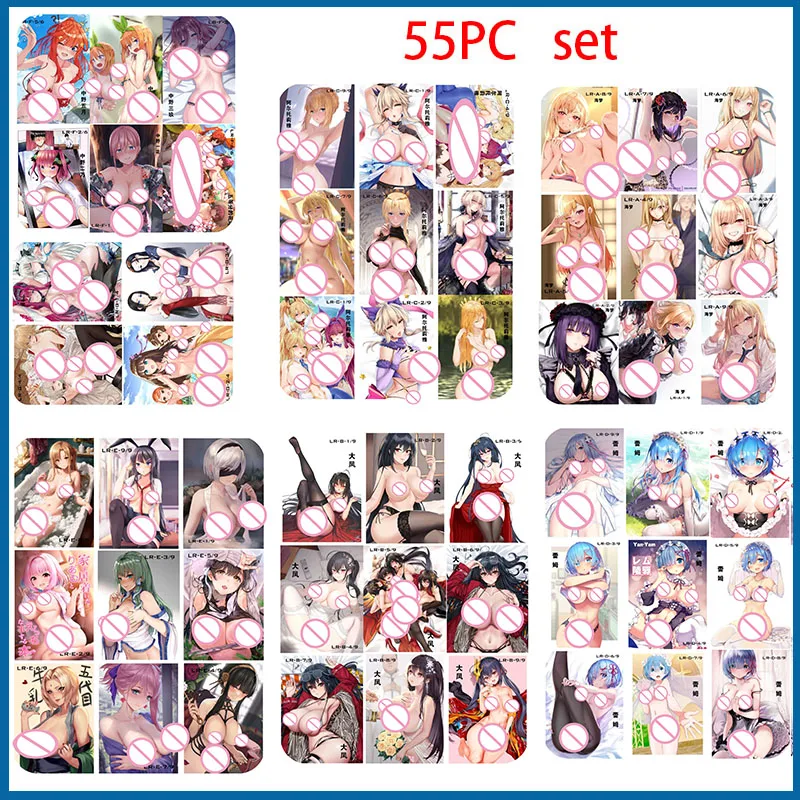 Anime Goddess Story DIY ACG Nakano Ichika Nakano Nino Sexy Collectible Cards Boy Toys Game Cards Christmas Birthday Presents