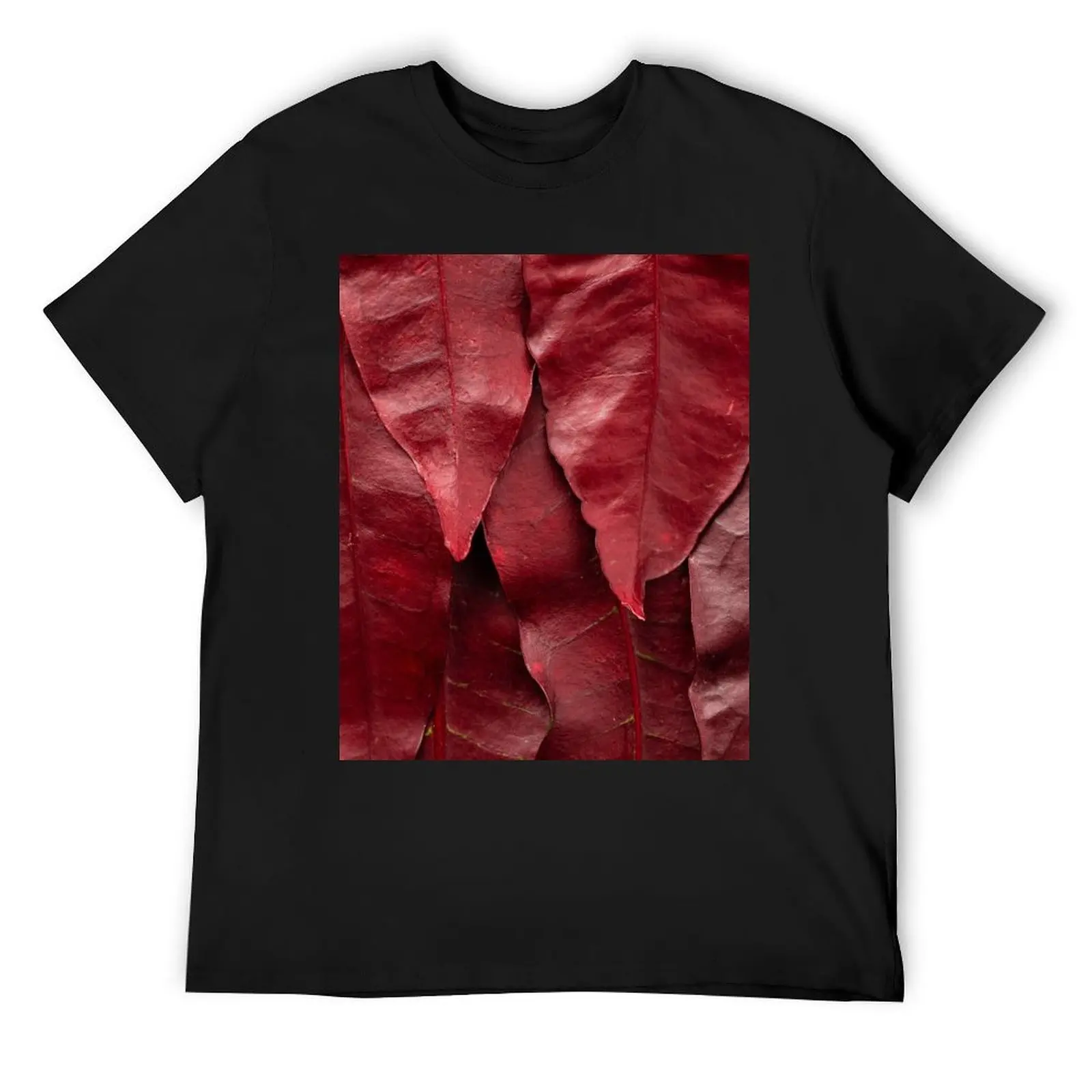 

Red-Violet Leaves T-Shirt anime t shirts new edition fitted t shirts for men