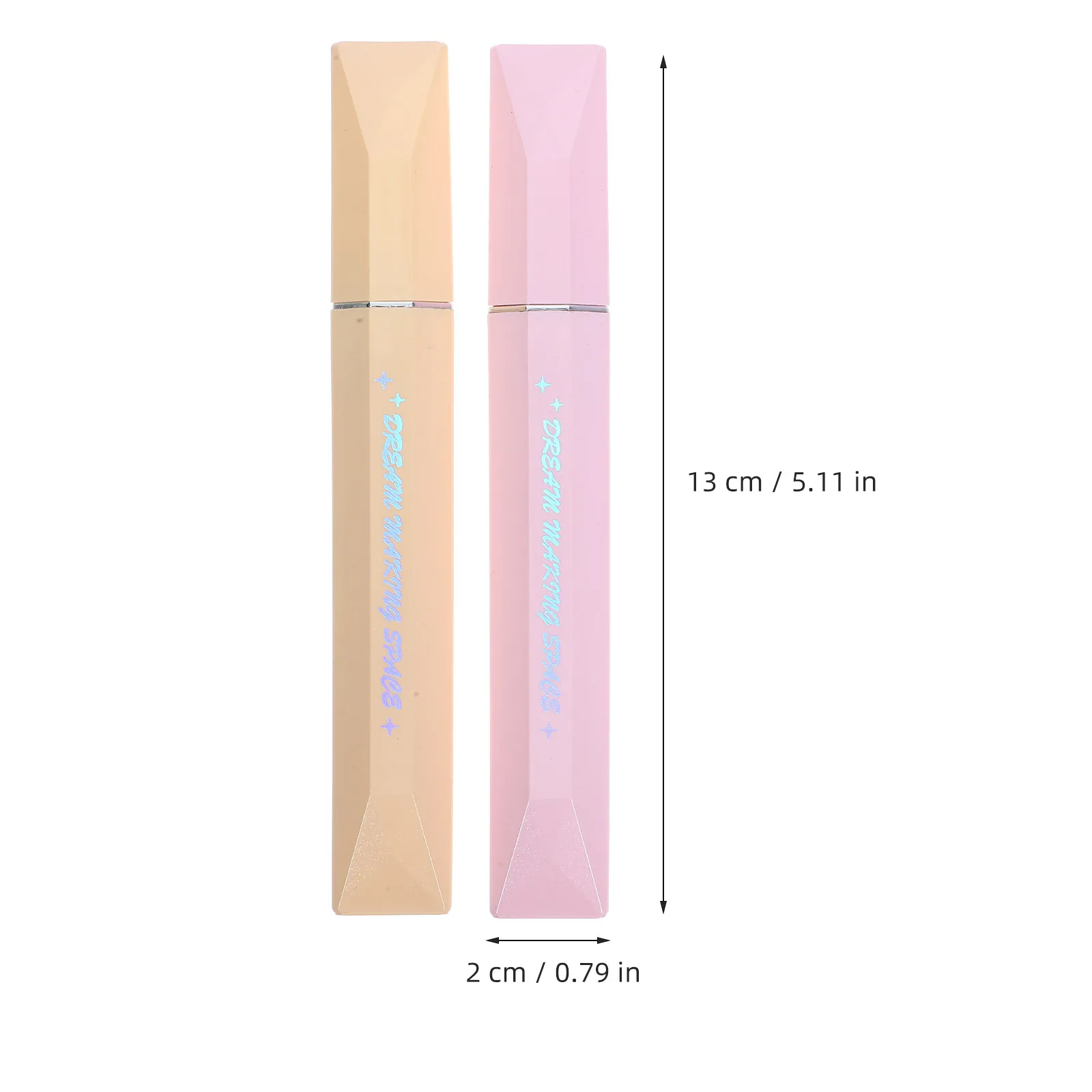 Soft Tip Highlighter Markers 4 Pack Colorful Mini Pens for Note Taking Study Reading Journaling Office Art