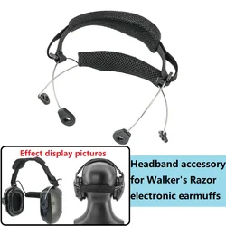 Shooting Tactical Earmuffs Headset Headband Adapte for Walker's Razor Tactical Headphone Noise Reduction Hunting Airsoft Headset