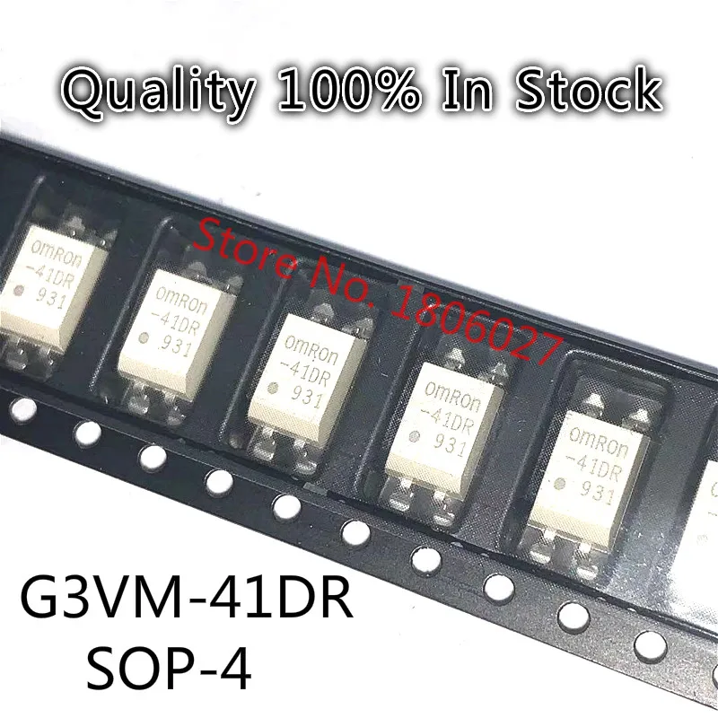 

50PCS/LOT G3VM-41DR OMRON-41DR -41DR 41DR SOP-4 Optocoupler Relay