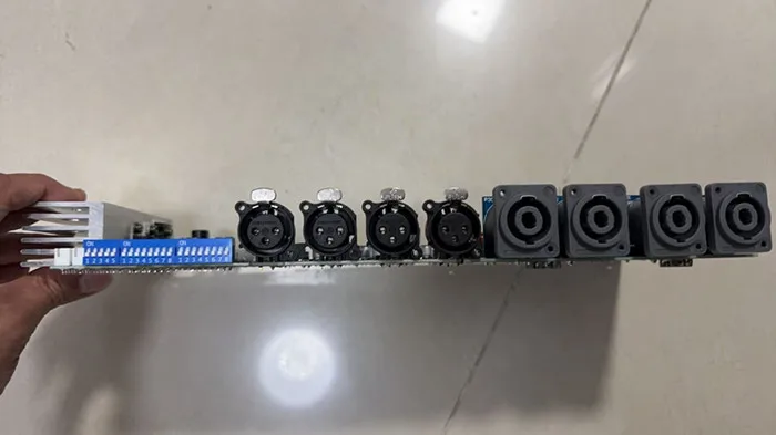8 pin FP10000Q FP20000Q input / output board  amplifier Board For Replacement Spare Parts for repairing FP10000Q Amplifier