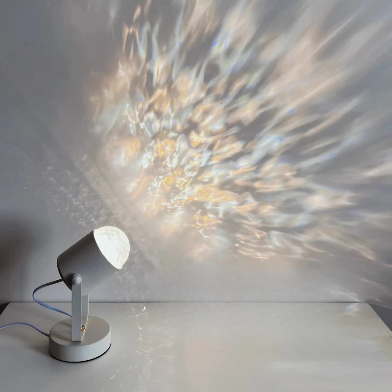 [Water Ripple] Ambient Projection Live Background Beauty Sunset Hotel Bedroom Decoration