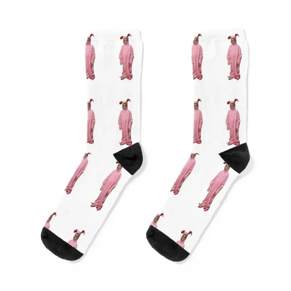 

A Christmas Story Mask Socks man Antiskid soccer fashionable Boy Socks Women's