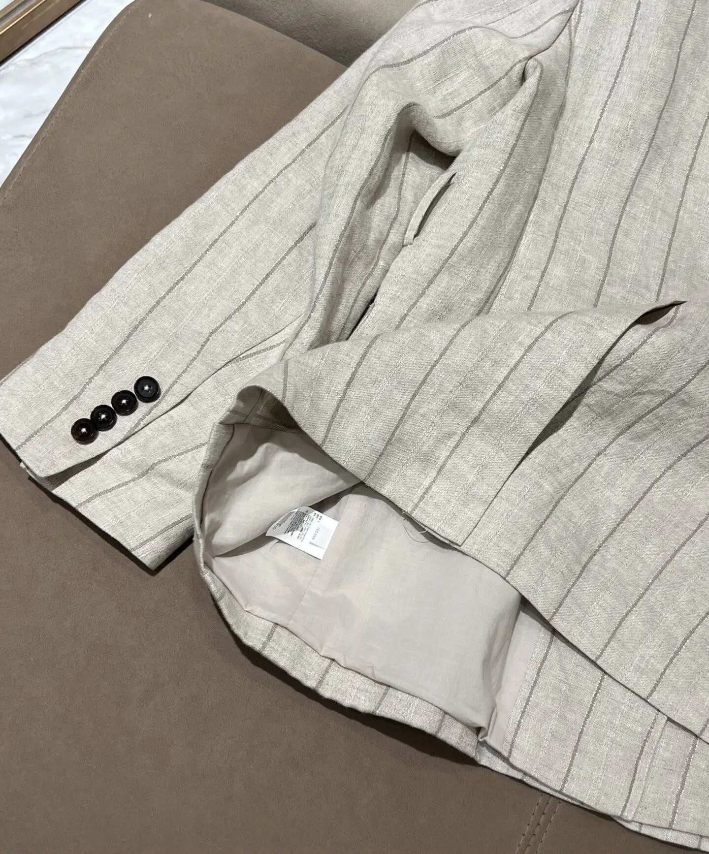 New Spring/Summer High-Quality Linen Suit Set For Women: Stylish, Versatile, And Elegant