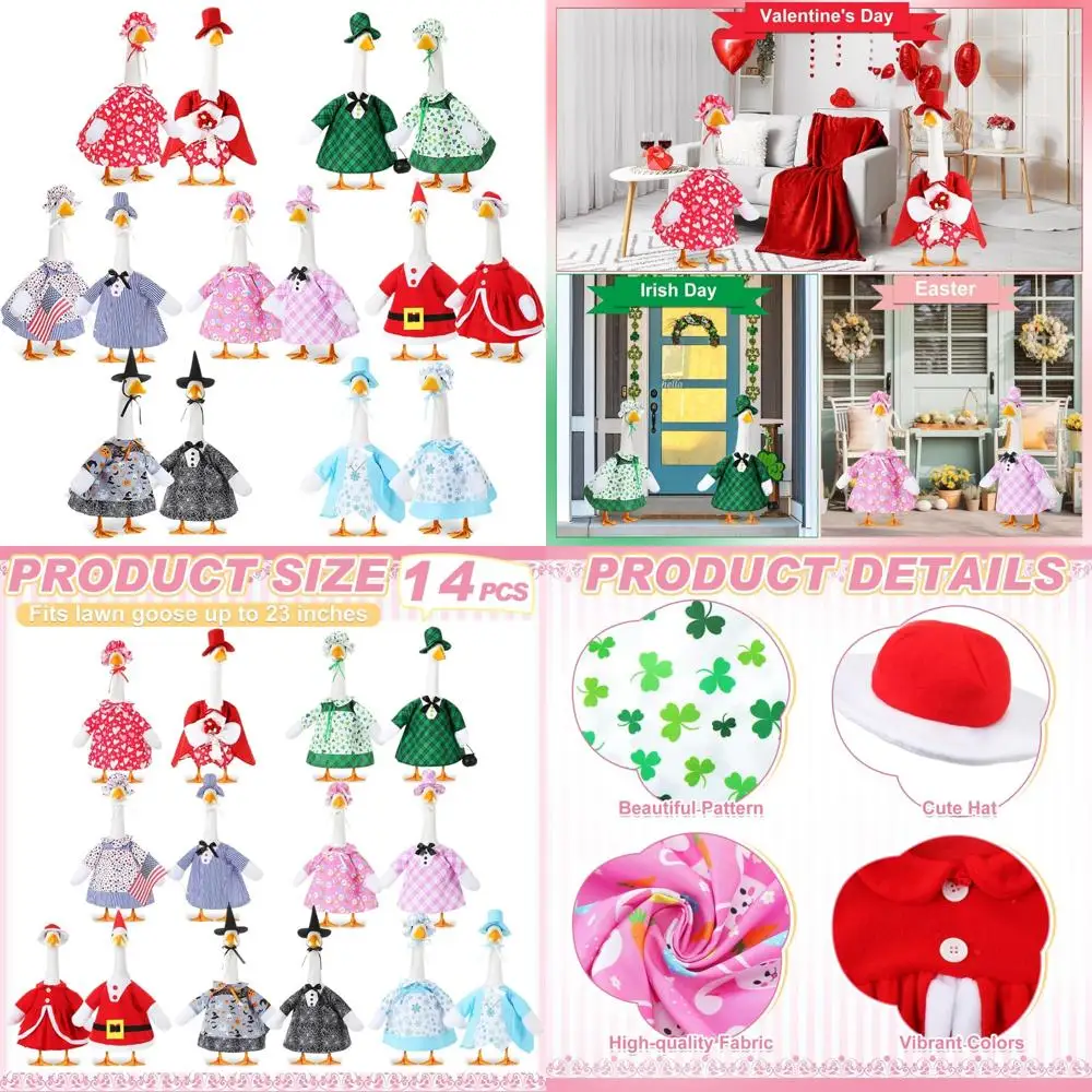 

Men's and Women's Seasonal Goose Costumes: Halloween, Christmas, Winter Outfits for All Ages and Sizes