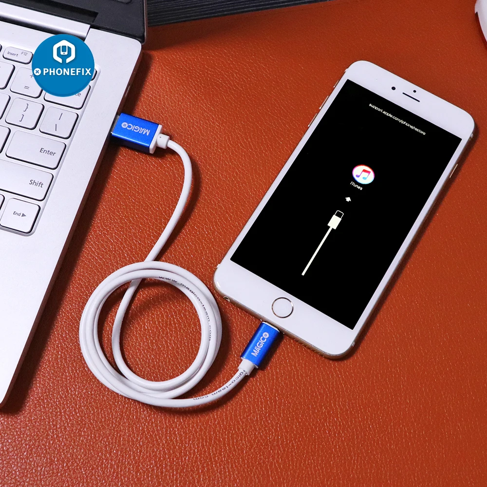 Легкий кабель для восстановления портов Magico P15 типа C для iPhone 15, режим быстрого запуска Go to Recovery, мигающий, восстанавливающий кабель в режиме DFU