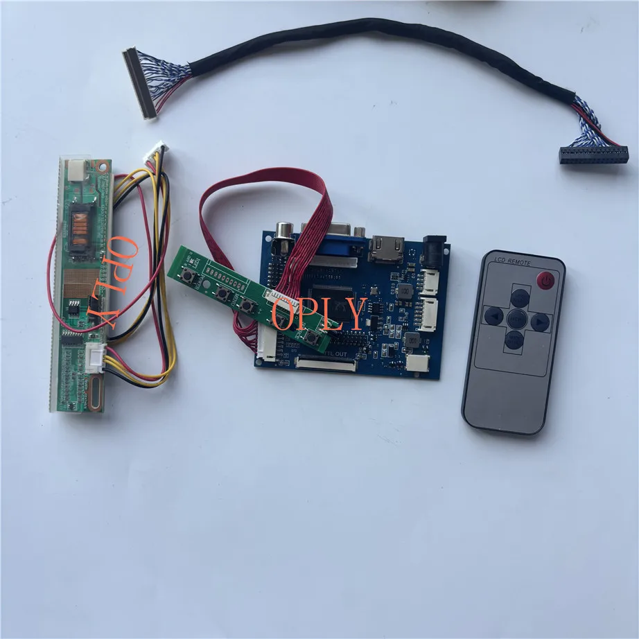 Controller board For QD17TL02 Rev.06 QD17TL02 Rev.02 1440×900 17"30pin 1 CCFL LCD panel Kit HDMI-compatible AV VGA display Panel