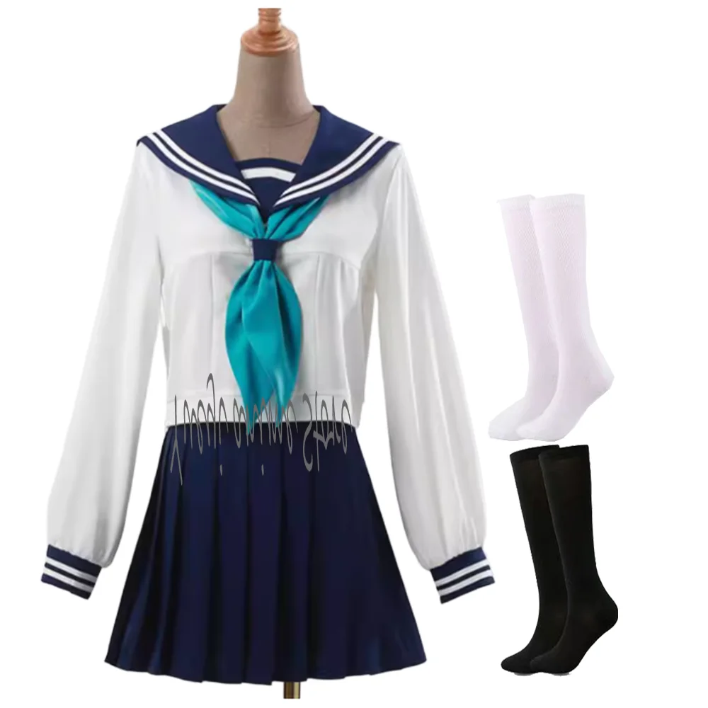 

Индивидуальные костюмы-аниме Torako Koshi & Shikanoko Noko, косплей-Sk Sailor, школьная форма, карнавальный наряд на Хэллоуин