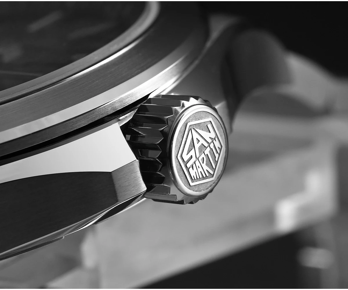 San Martin Heren Automatisch H - Guilloché Dial Watch recensie en prijs