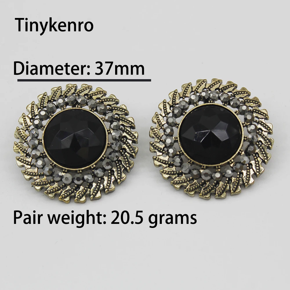 New Fashionable and Exquisite Round Low Sensitivity Earrings