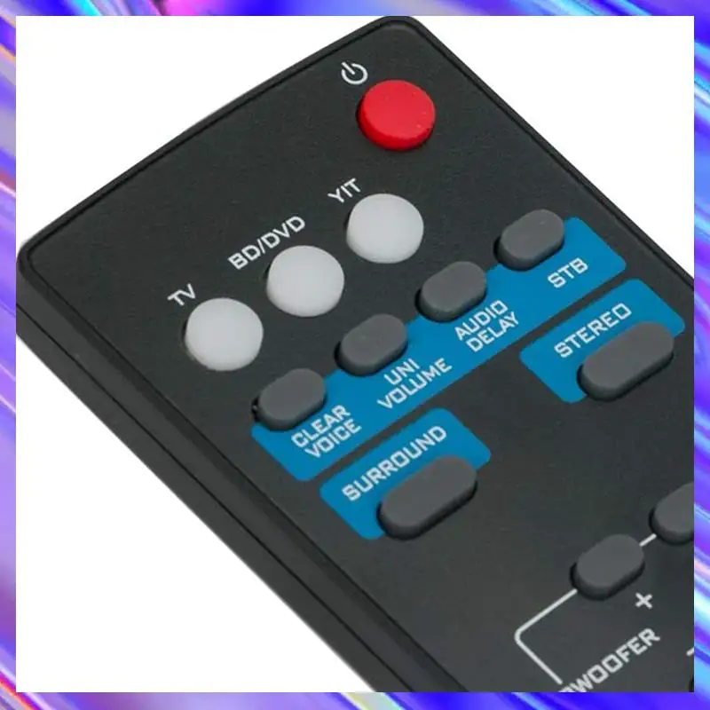 

FSR60 WY57800 Replace Remote Control For Yamaha Soundbar ATS-1010 YAS-101 YAS-101BL YAS-CU201 ATS1010 YAS101 YAS101BL