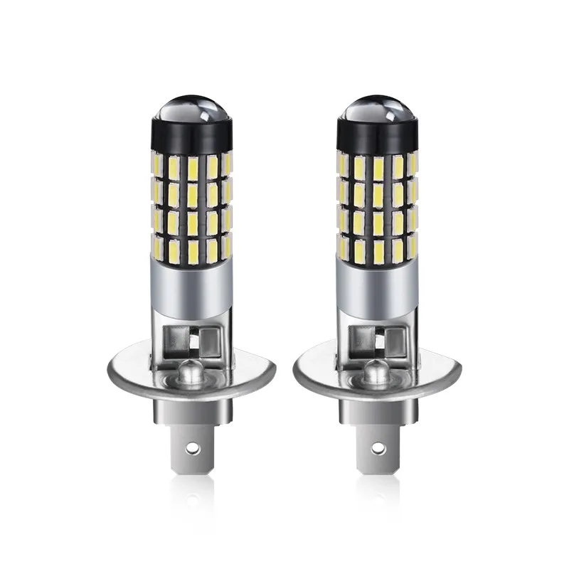 OBOLED 10x LED Car Bulbs Kit Fog Driving Light H1 H3 6000K Aluminum Waterproof PW24W 12-24V Daytime Running Light For Auto Part