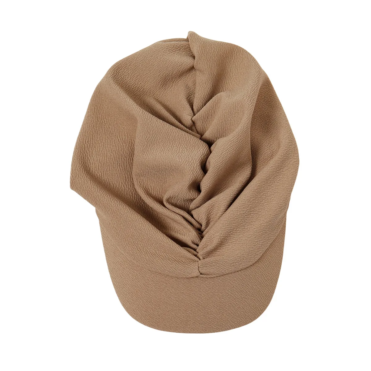 Automne hiver femmes casquette de Baseball mode bord chapeau musulman Hijab Turban Bonnet perte de cheveux foulard chapeaux visière Turbante Mujer