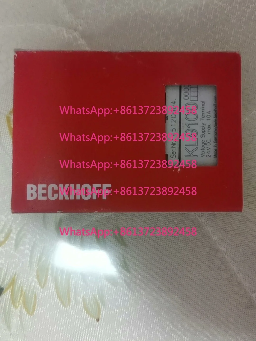 Beckhoff module EL9100 brand new and original