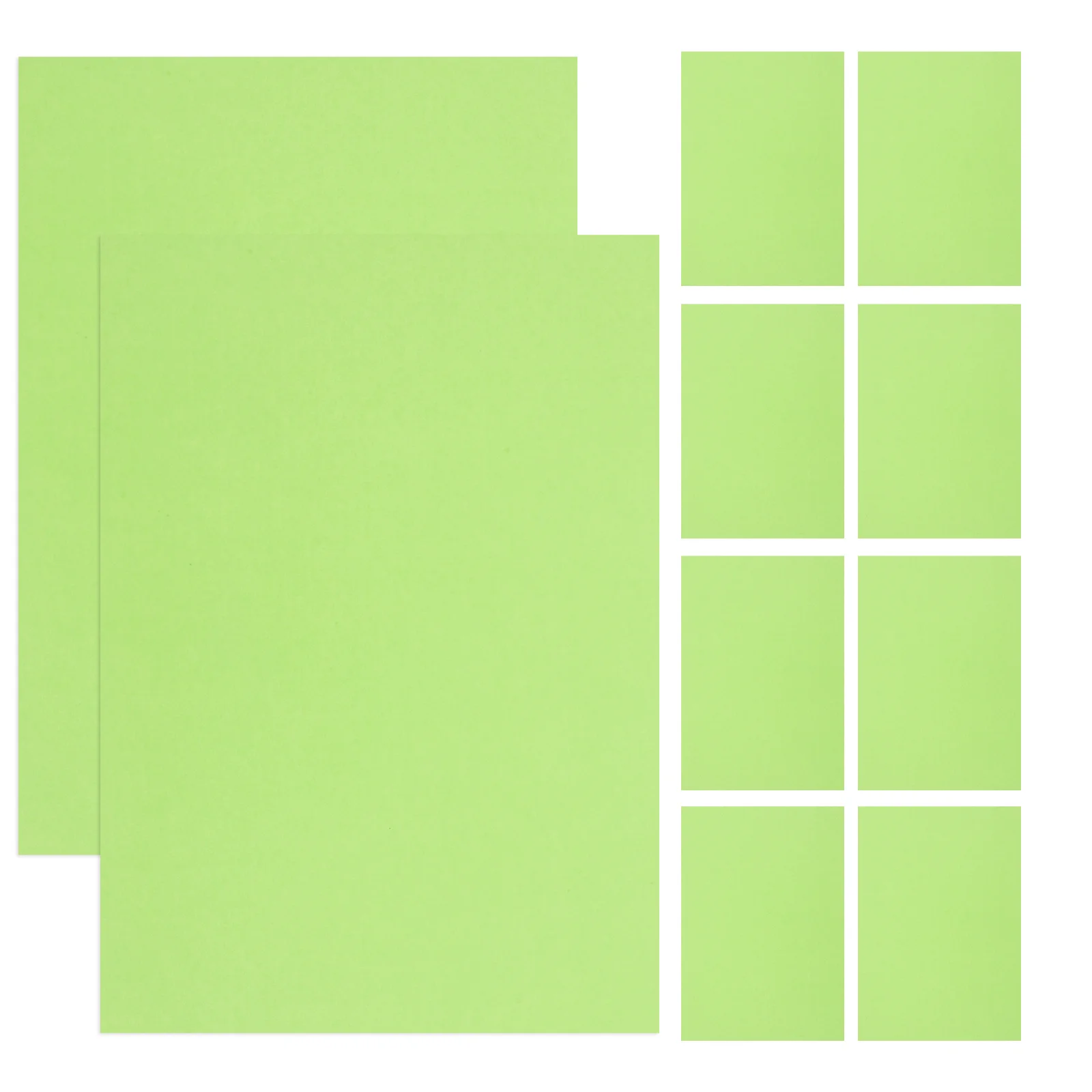 

10Pcs Colored Cardstock Scrapbooking Paper Smooth for Crafting Card Making Holiday Decorations Cardstock