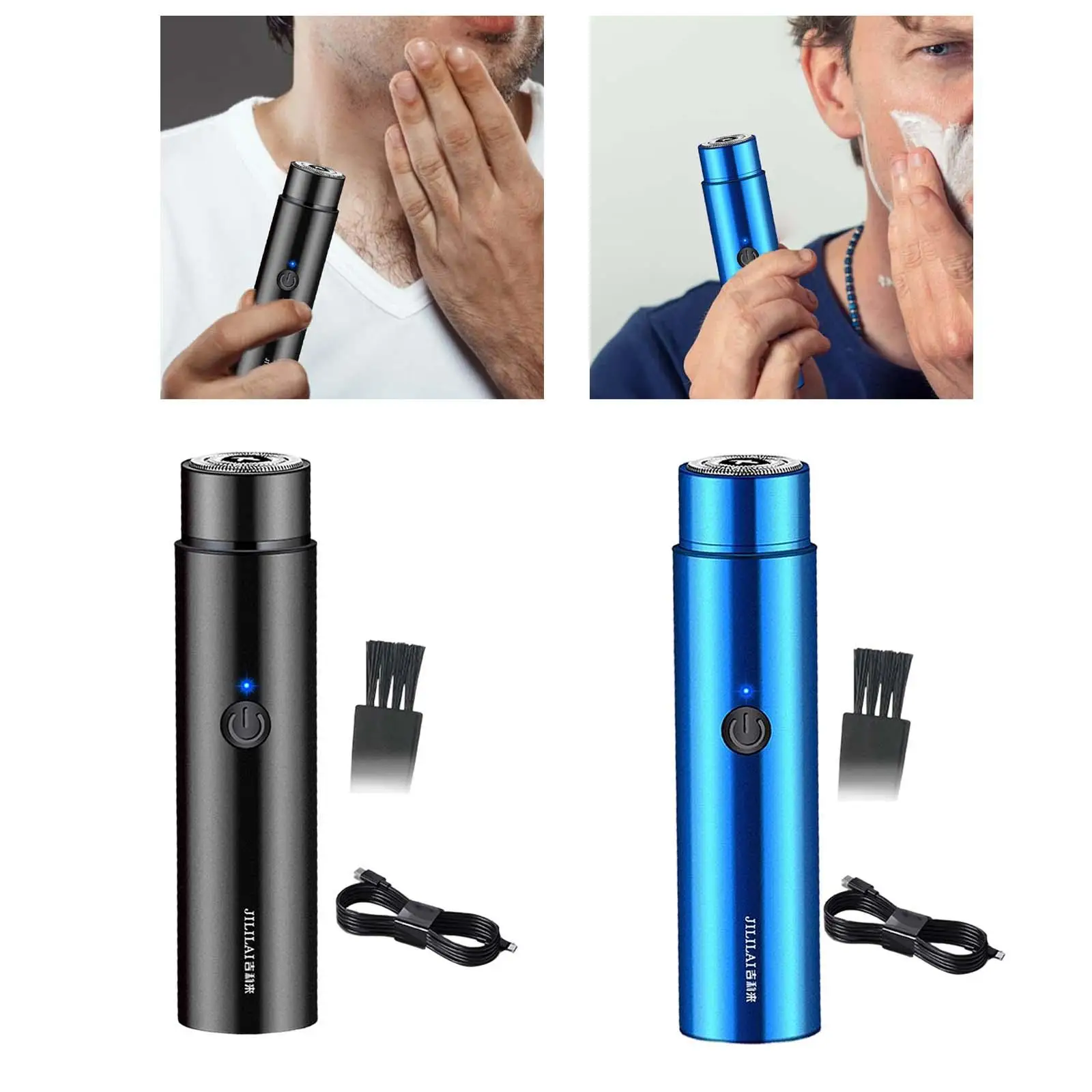 เครื่องทําความสะอาดไฟฟ้าขนาดเล็ก เครื่องกําจัดขนแบบพกพาสําหรับผู้ชาย