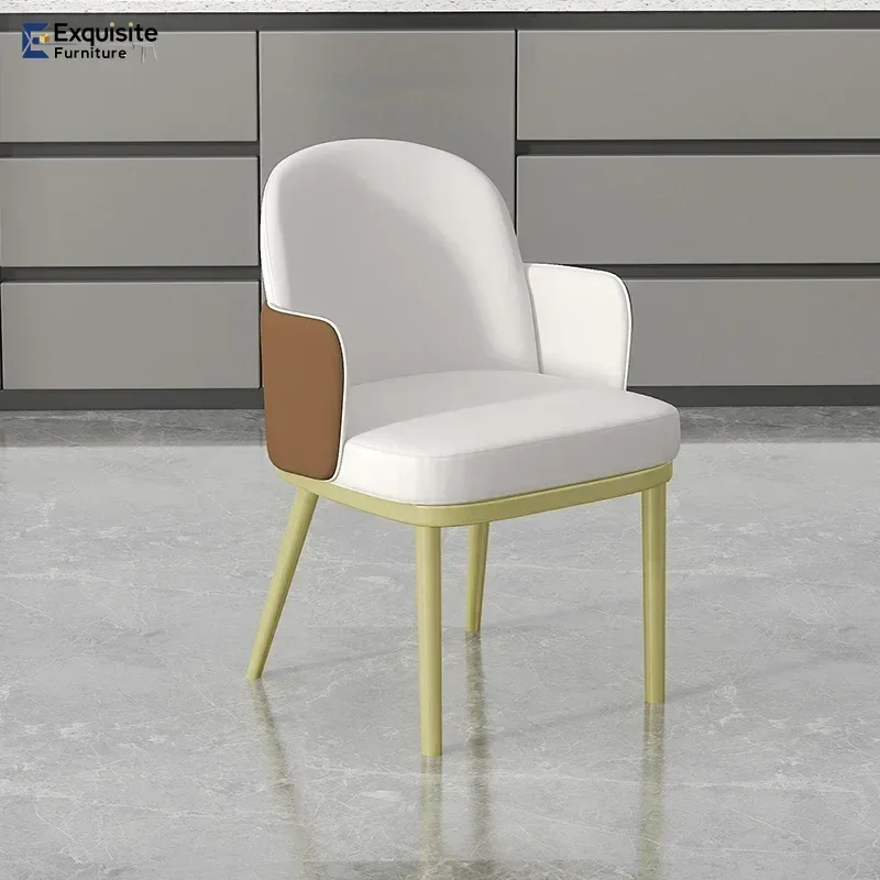 صالونات الفندق كرسي الطعام الحديث في الهواء الطلق صالة غرف الطعام كرسي فاخر حديقة سيديا سالا دا برانزو أثاث غرفة النوم