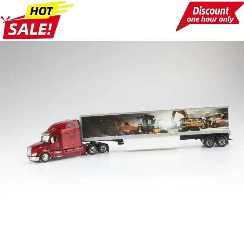 Para DM1:50, Camión con Remolque Peterbilt 579, Modelo de Vehículo de Construcción CAT Carter 85665