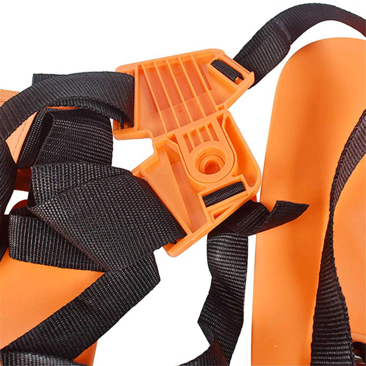 Adjustable Double Shoulder Universal Trimmer Harness Weed Eater Strap Replacement - Nylon Belt for Brush Cutter Garden Lawn