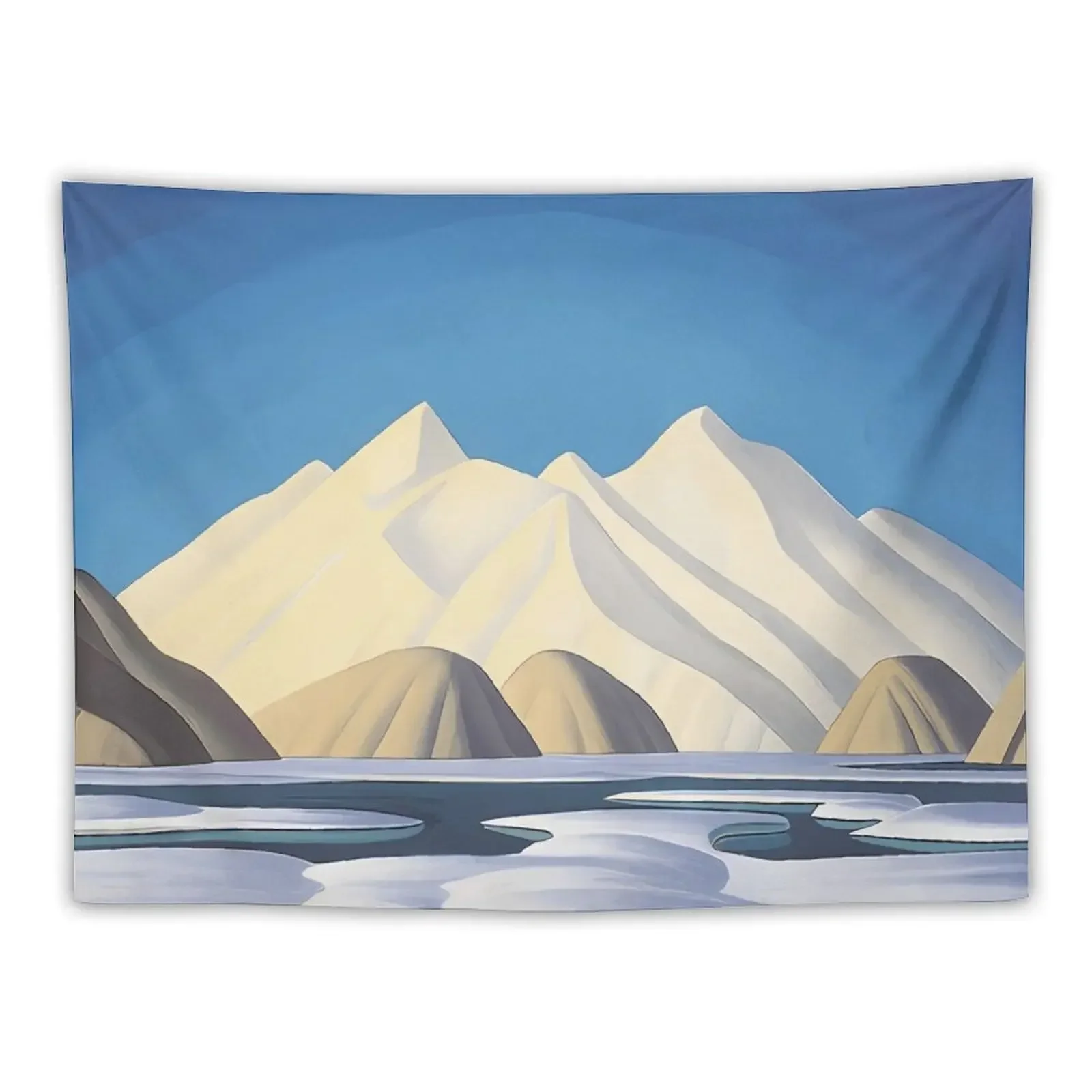 

Baffin Island by Lawren Harris Tapestry Decor Home Things To Decorate The Room Aesthetic Decoration Custom Tapestry