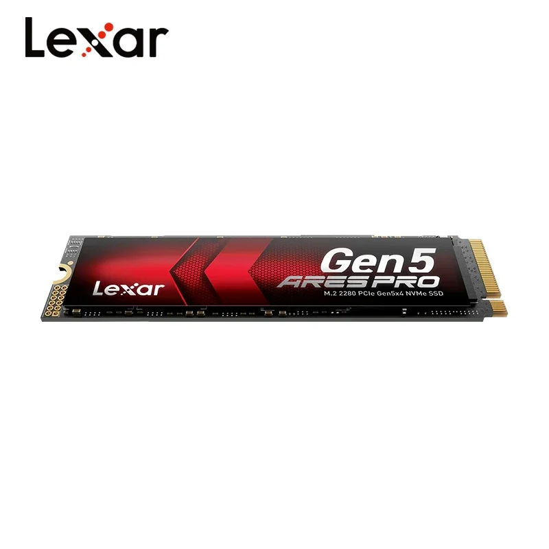 Lexar ARES PRO Gen5 NVMe SSD M.2 2280 Solid State Drive 1TB 2TB 4TB High Speed Up to 14000Mb/s Hard Drive Disk for PS5 Laptop PC