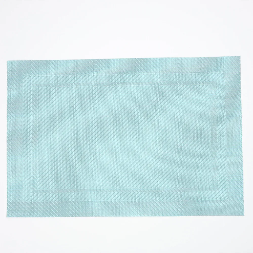 Placemats Set of 4, Heat-Resistant Woven Vinyl Placemat, Non-Slip Washable PVC Table Mat, Easy to Clean Premium Plastic Mats image 3