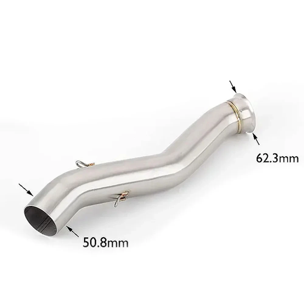 دراجة نارية العادم الهروب ل KTM 790 890 مغامرة R ADV NK800MT العادم الخمار الاتصال الأوسط وصلة الأنابيب #6