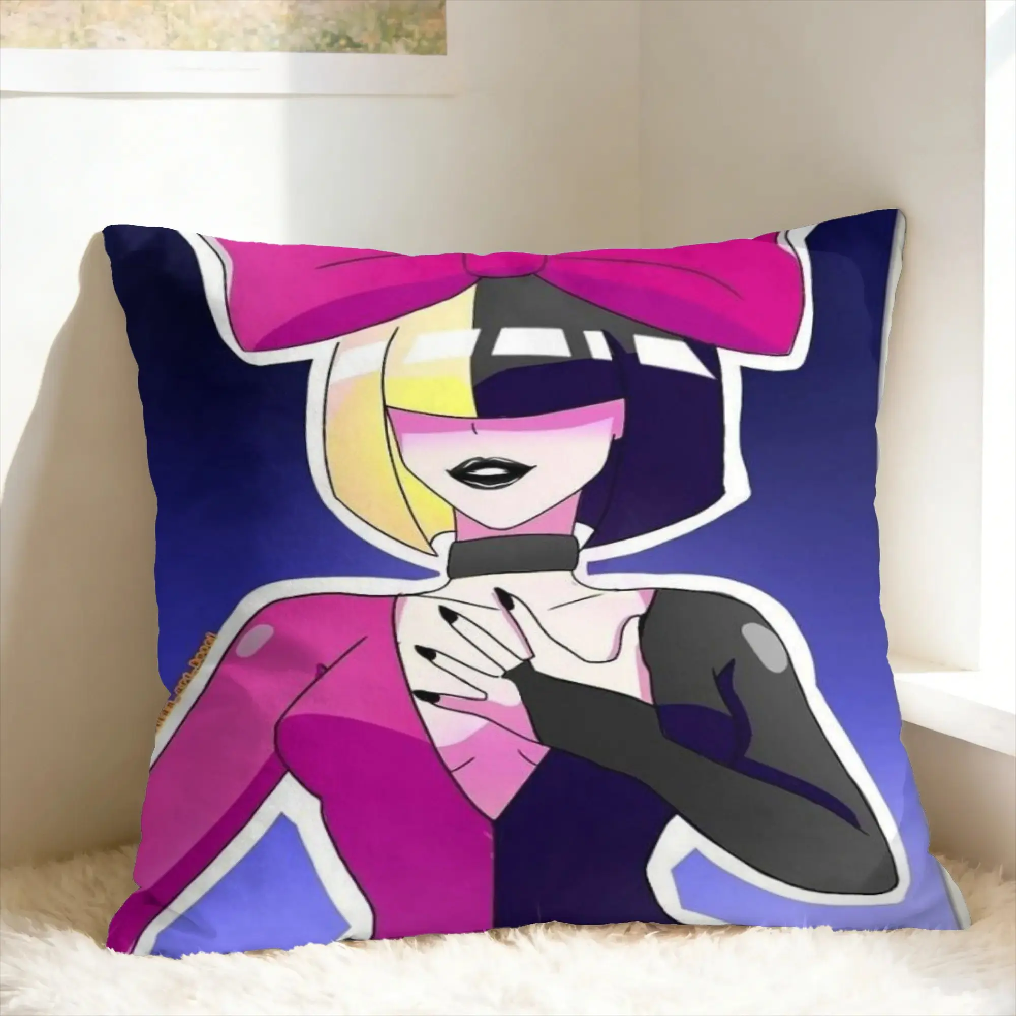 Sia F-Furler Reasonable Woman Pillow Case  Cute Funny Pillow Cover Comfy Pillowcases For Sofa Couch Bed Living Room