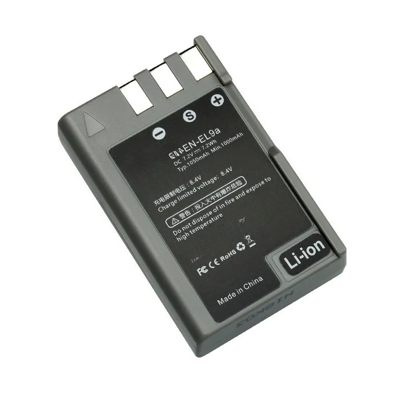 1050mAh New Arrival EN‑EL9a Camera Lithium‑ion Battery Charger Set For Nikon D40 D40x D60 D3000 SLR Digital Accessory