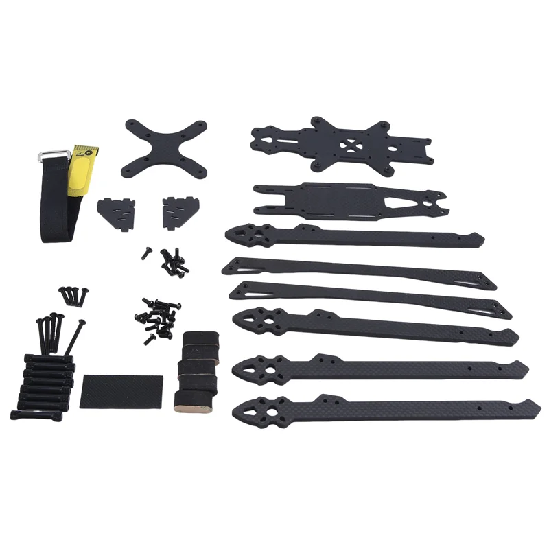 

ABKN-3K Full Carbon Fiber Truex XL9 V2 FPV Frame Kits 5Mm Arm For RC Freestyle 9 Inch Long Range Cinematic Drone Durable Easy In