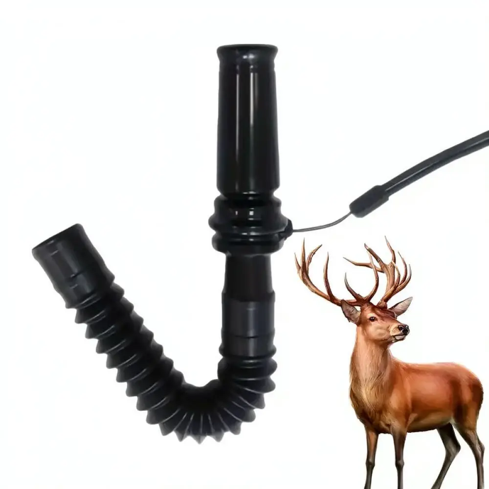 Realistic Hunting Deer Whistle Adjustable Sound Lure Device Outdoor Wildlife Game Caller Portable Accessory
