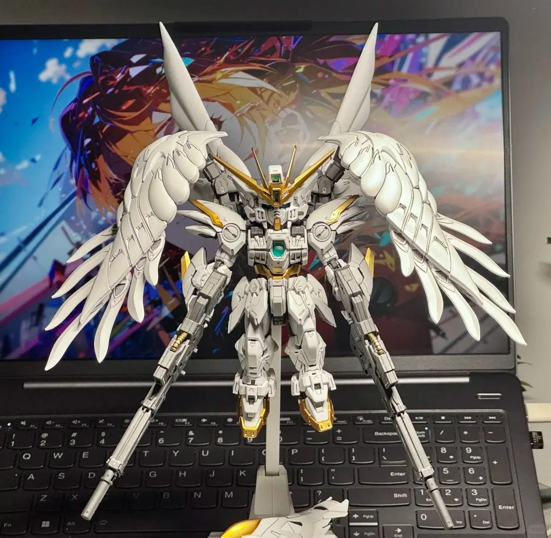 

Новый GL Studio MGSD Snow Angel EW Wing Zero Feather Angel Snap-fit Model Kit - Шарнирная фигурка, Коллекционная игрушка
