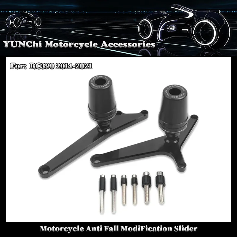 

For KTM RC390 RC 390 2014-2021 2017 2018 2019 2020 Motorcycle Falling Protection Frame Slider Fairing Guard Crash Protector