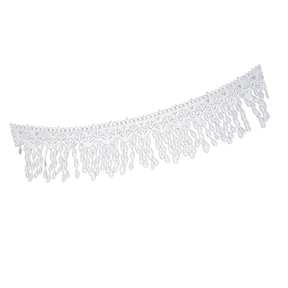 

45 Trim Beard-hanging Scarf Auxiliary Material White Ribbon Clothing Lace Craft Charm Patch Dress Accessories Sewing DIY