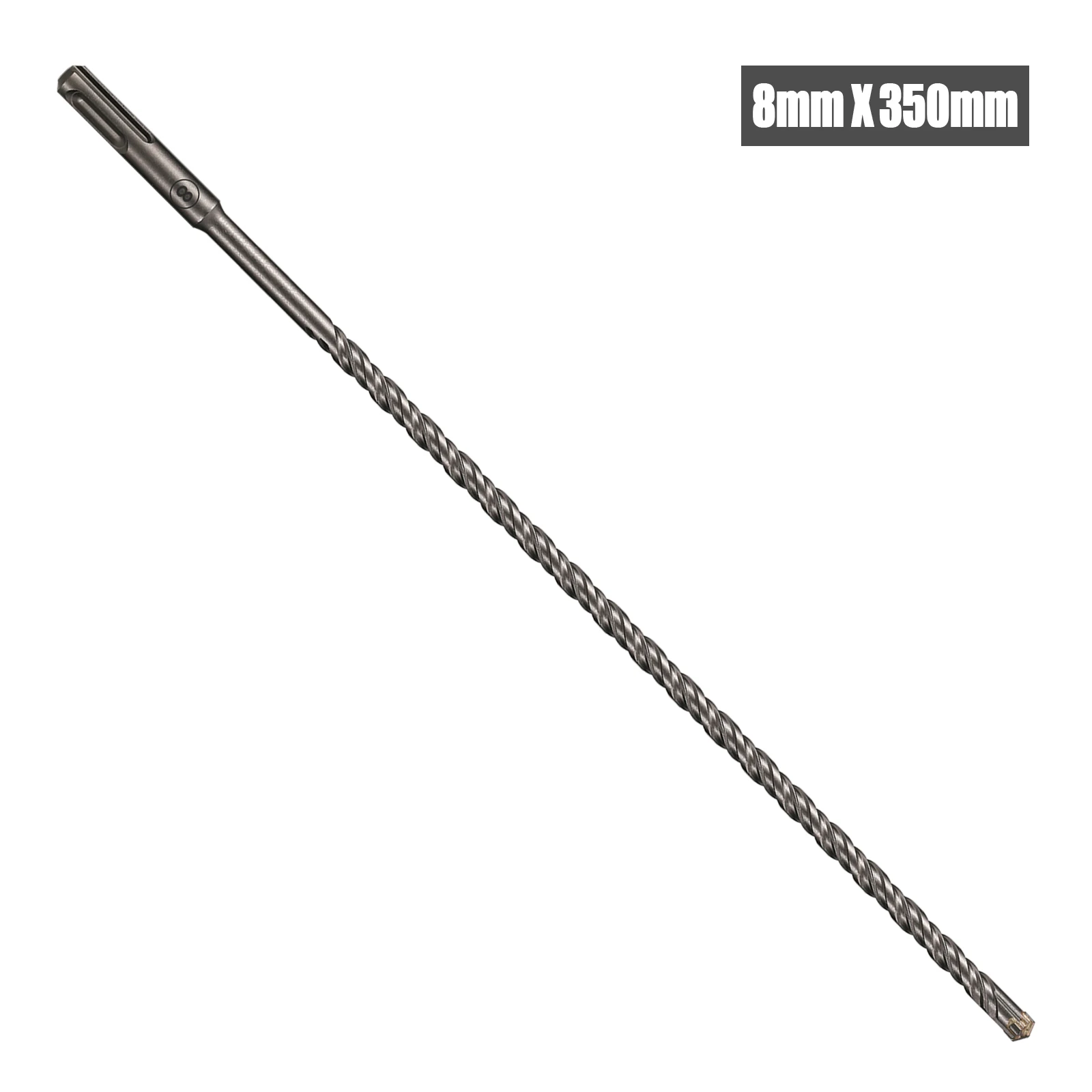 1 Stück Beton-SDS-Plus-Bohrer 6-28mm Kreuzschneiderkopf Doppelschneckenhammer 350mm Wandziegelblock Elektrohammer Mauerbohrer – Detail 9