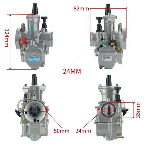 For KOsO OKO 24 26 28 30 3234mm Blue Bowl 2T 4T Universal ScooterATV Dirt Bike KElHIN PWK Racing Carburetor With FreeJet Set - Image 9