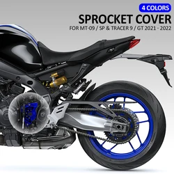 Left Front Sprocket Cover Case Saver Protector Fit For YAMAHA MT09 MT-09 SP MT 09 Chain Guard Tracer 900 GT TRACER 9 2021 2022