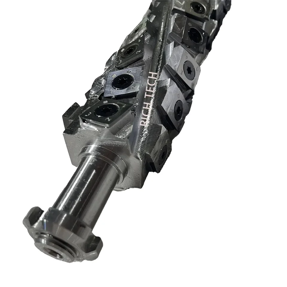 A Type Helical Spiral Cutter Head Spiral Cutter Light Cutting Spiral Tool Shaft Woodworking Machinery Parts