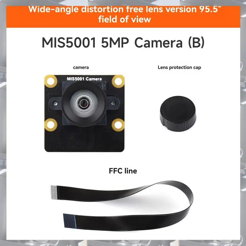 Hot Selling-Wide Angle Camera Module MIS5001 5MP High Sensitivity For Luckfox-Pico-Pro/Max/Ultra, Ideal For Advanced Imaging,Wid