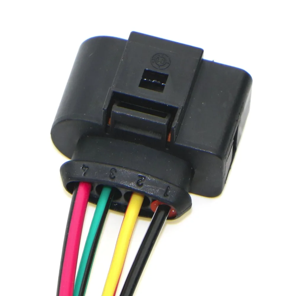 Conector en espiral de enchufe de bobinas de encendido de motor de coche para VW Passat B5 Seat 1J0 973 724 1J0973724 1J0-973-724