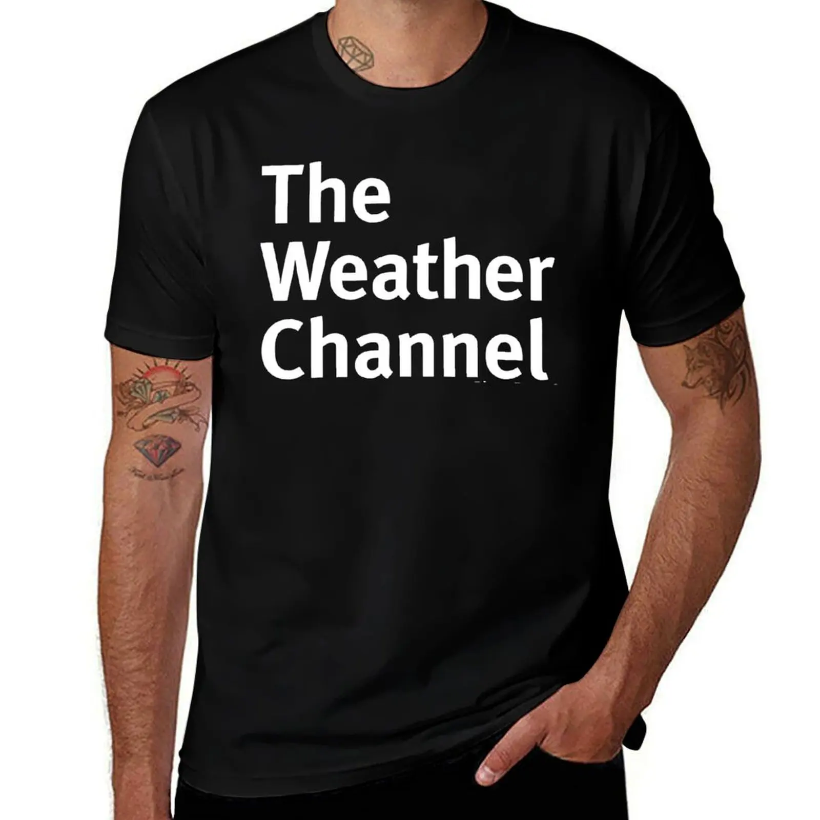 the weather channel T-Shirt Casual Minimalist Short Sleeve Top T-Shirt