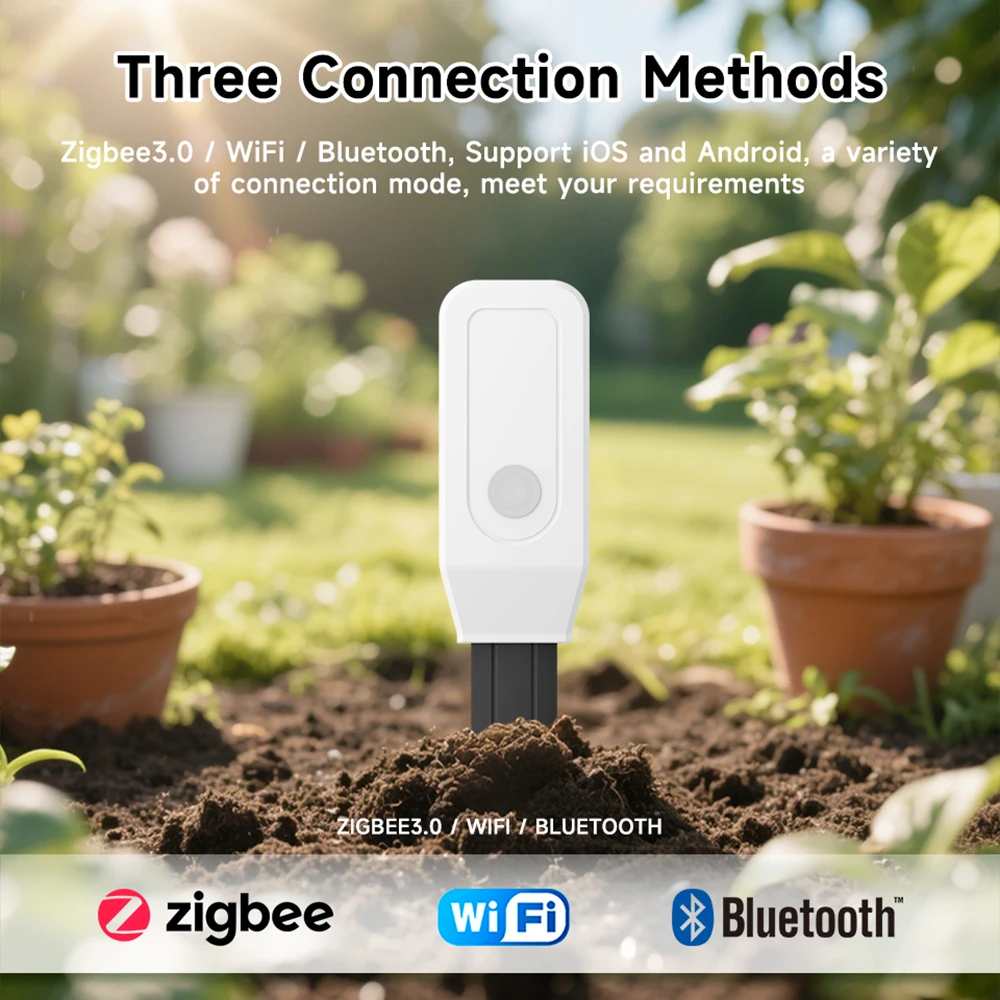 Tuya Smart wifi Bodemtester Vo - Wifi Soil Moisture Sensor Garden App recensie en prijs