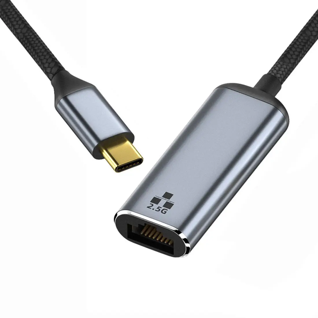 

Адаптер Xiwai с USB C на Ethernet, USB 3.1 Тип C на RJ45 2500 Мбит/с GBE Gigabit Ethernet сетевой LAN Кабель-адаптер для ноутбука