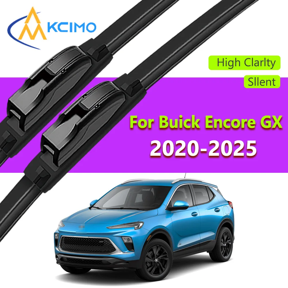 

Kcimo 2Pcs/set Front Windshield Wiper Blade For Buick Encore GX 2020-2025 All-Weather Car silent Wiper Blades