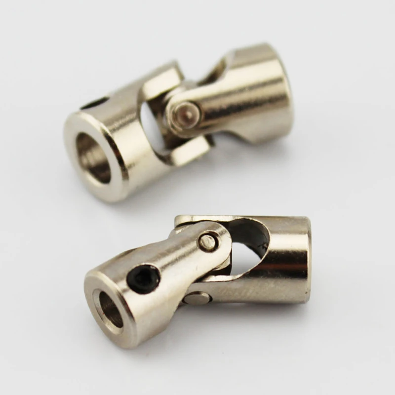 Beicai 2/2.3/3/3.17/4/5/6/8/10mm Metal Universal Joint Coupling Steering Gear Joint Universal Joint