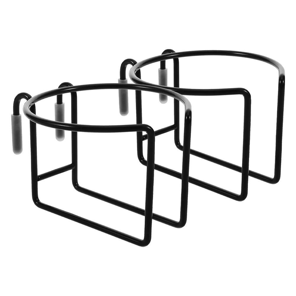 

2 Pcs Shopping Cart Cup Holder Holders for Drinks Grocery Attachment Wall-mounted
