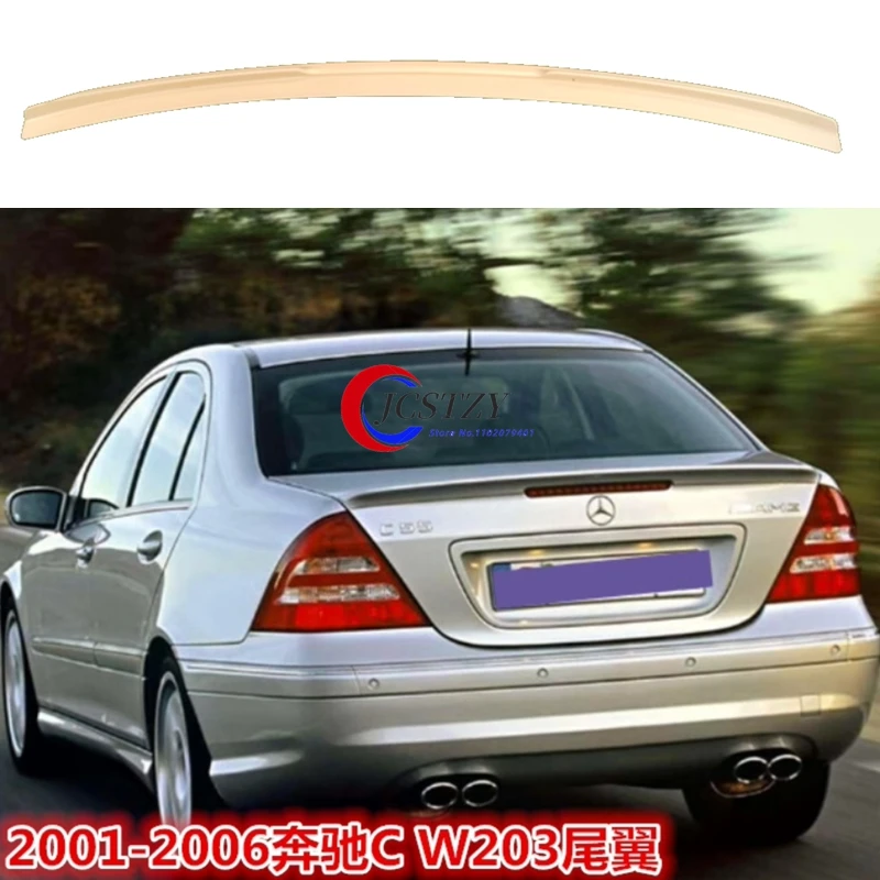 

Спойлер на заднее крыло W203 ABS для Mercedes-Benz C-class W203 C180 C200 C260 C320 2001 2002 2003 2004 2005 2006